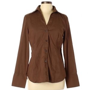 Express | Brown Dress Shirt